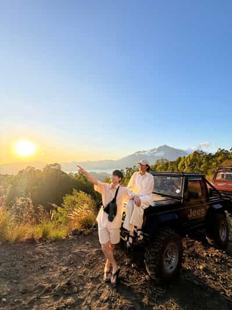 Billet Bali : Mont batur : lever de soleil en jeep et sources d'eau chaude naturelles