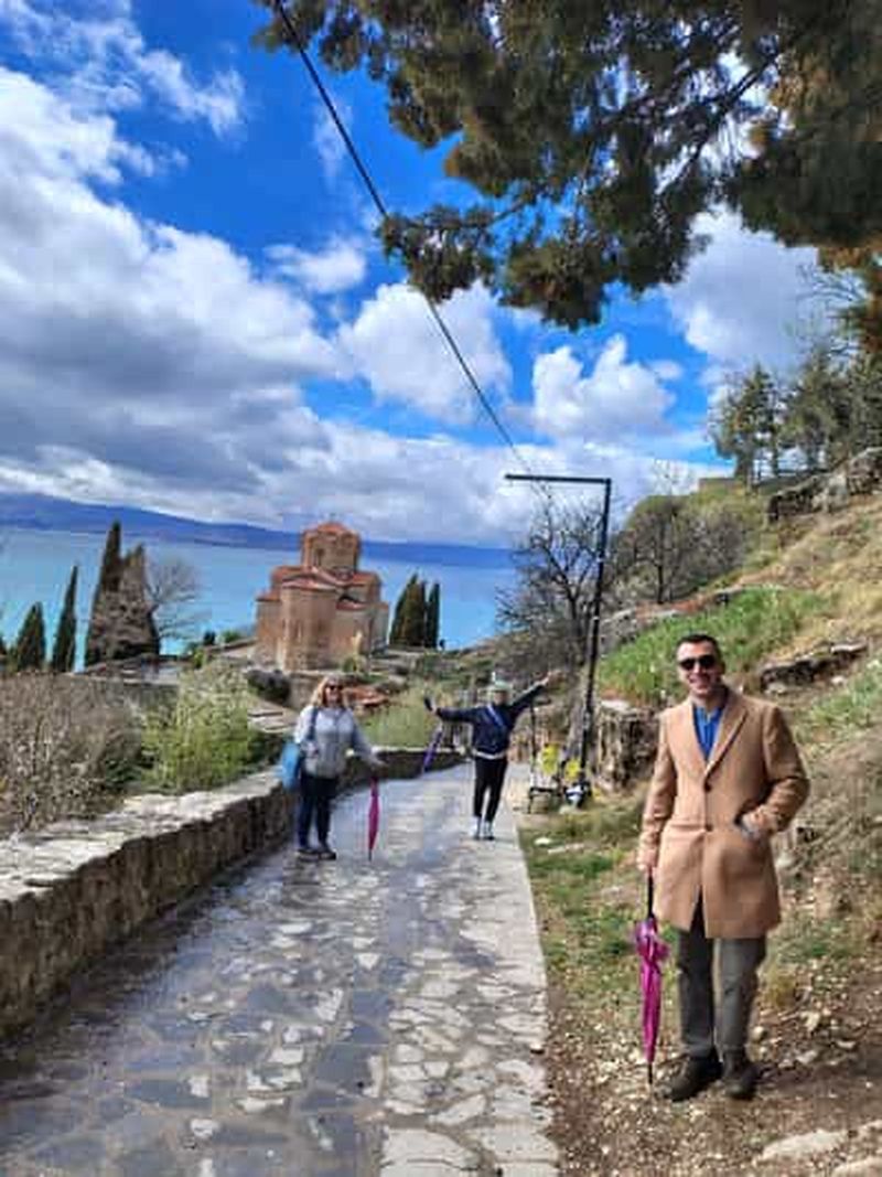 Billet Patrimoine de l'UNESCO à Ohrid : visite guidée d'une jounée au départ de Skopje