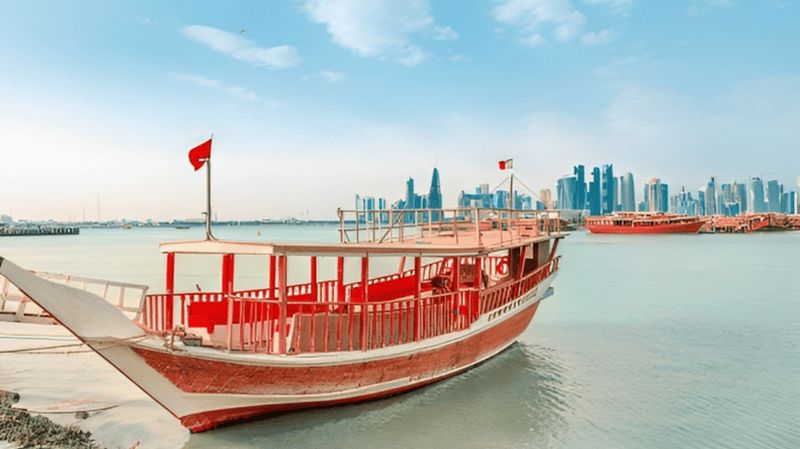 Billet Doha : Visite guidée de la ville et croisière en bateau traditionnel Dhow
