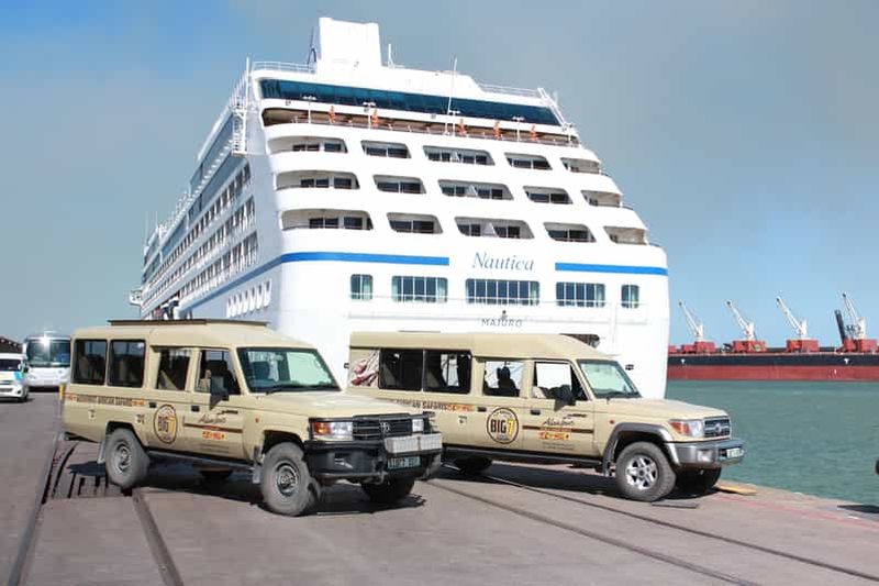 Billet Port Elizabeth : excursion à terre, safari marin et Big 7 d'Addo