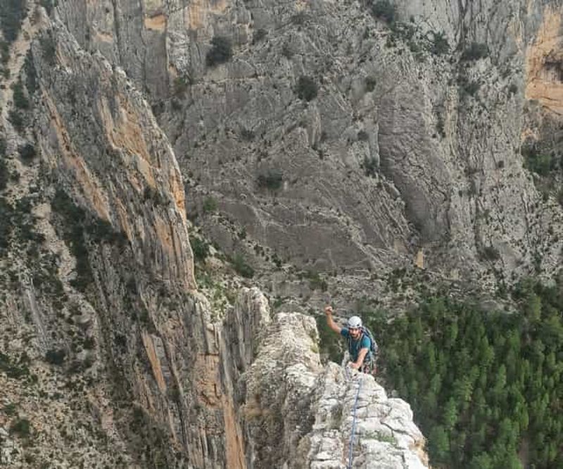 Billet Madrid : escalade guidée dans la zone centrale