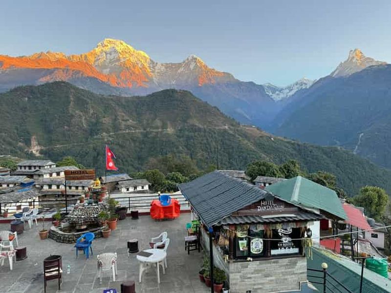 Billet Pokhara : Visite d'une journée du village de Ghandruk en jeep privée et guidée