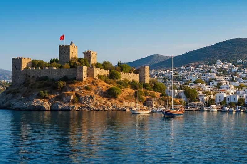 Billet Port de Bodrum : visite citadine guidée avec château et mausolée