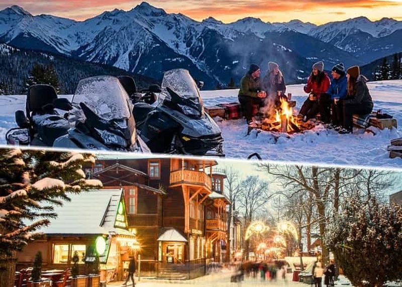 Billet Cracovie : excursion à Zakopane en motoneige et feu de camp