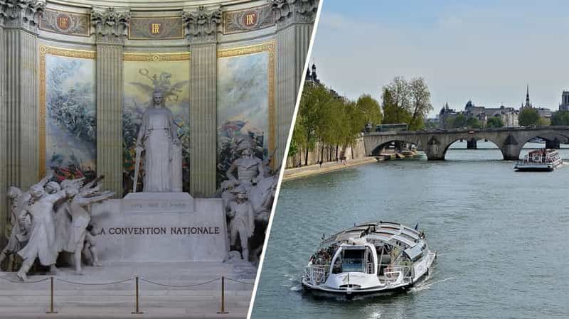 Billet Paris : billet d'entrée au Panthéon et croisière fluviale de 24 heures sur la Seine