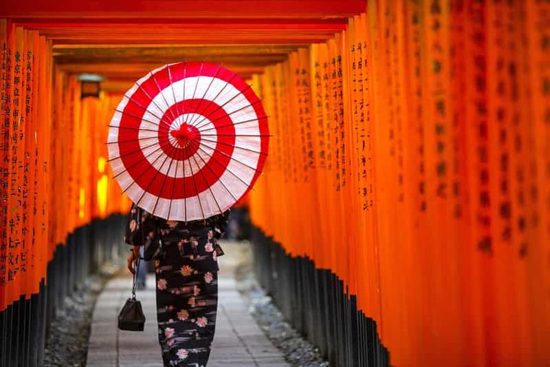 Billet Kyoto/Osaka : visite d'une journée à Nara, Arashiyama et Fushimi Inari-Taisha