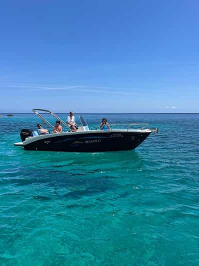 Billet Palerme : tour en bateau à Mondello avec collation et plongée avec tuba