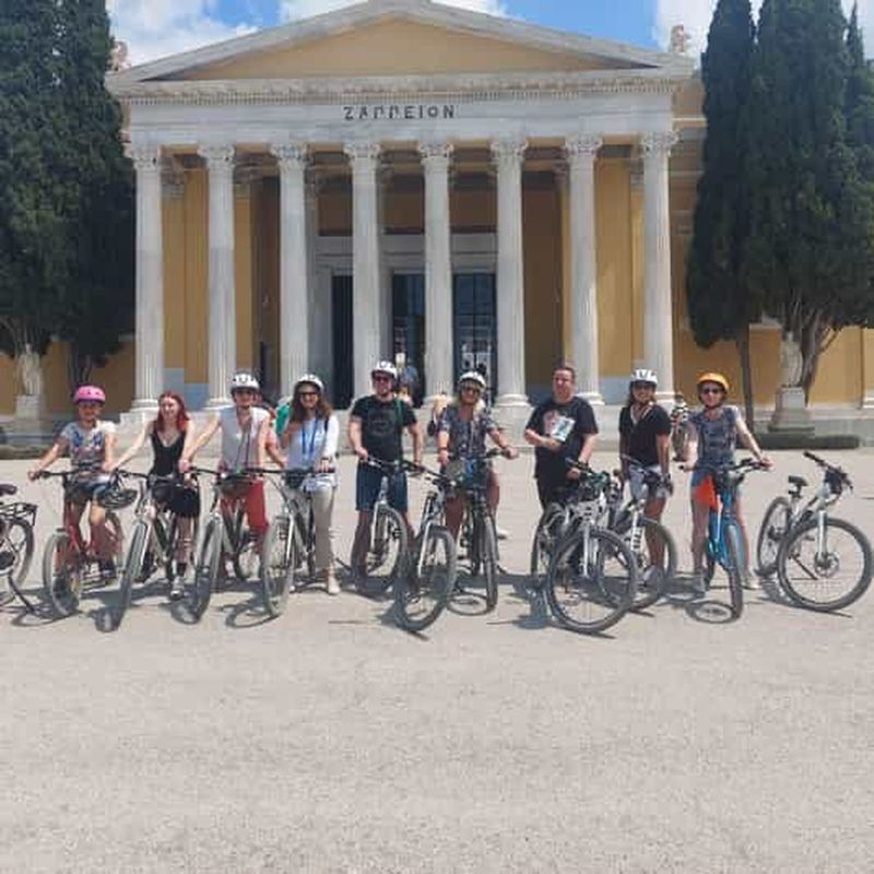 Billet Athènes historique : visite en petit groupe à vélo électrique