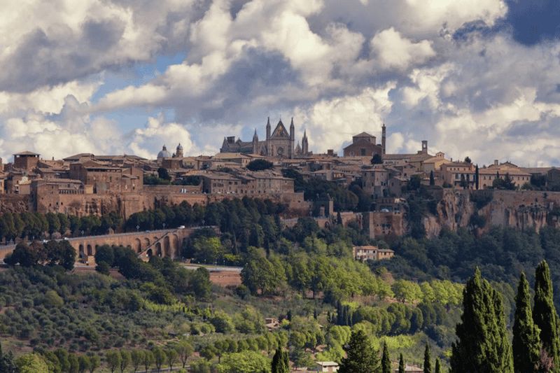 Billet Rome : 2-in-1 Train & Funiculaire de/à Orvieto Centro