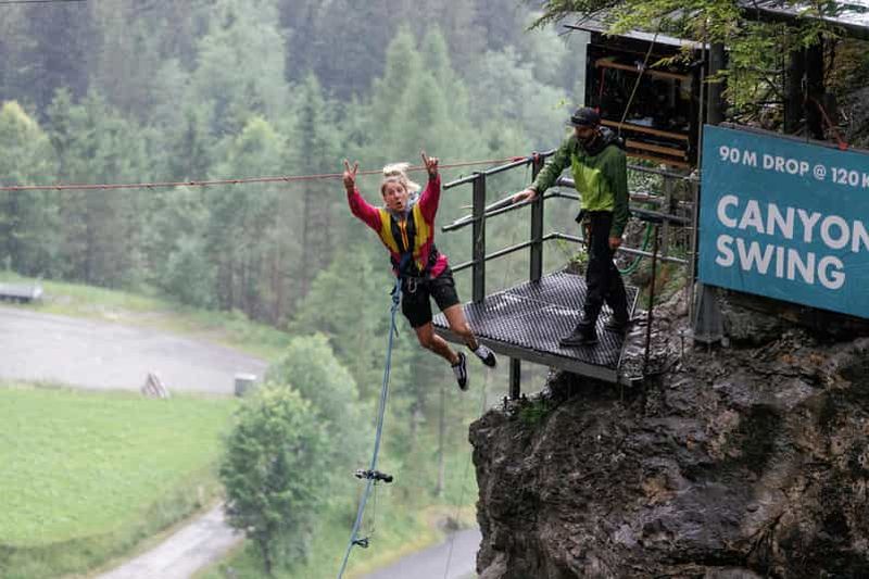 Billet Interlaken : Canyon Swing à Grindelwald