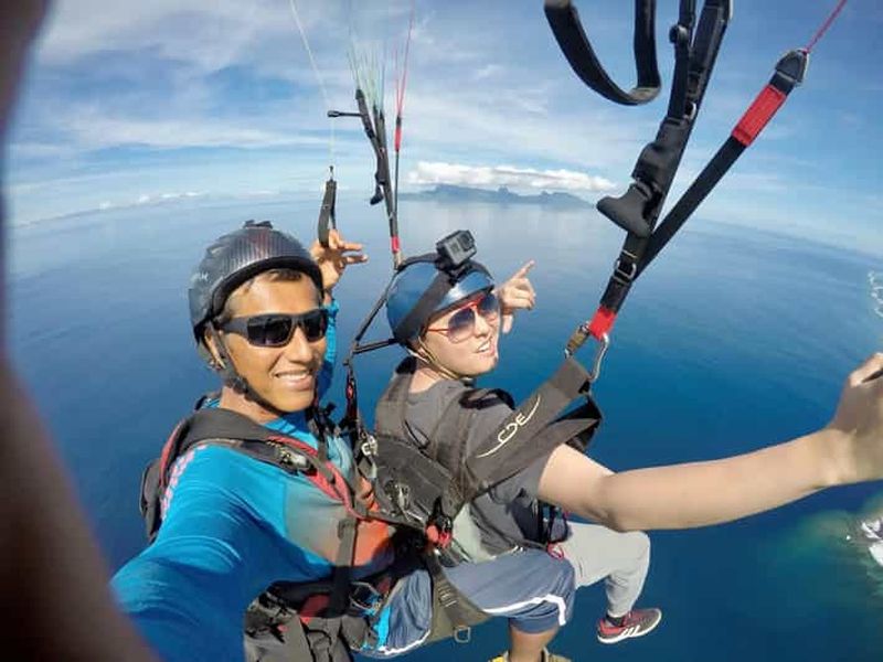Billet Tahiti : Visite d'une jounée avec Parapente