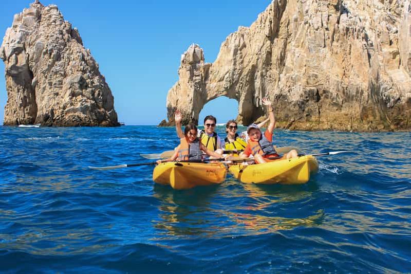 Billet Los Cabos : Kayak jusqu'à l'Arche et plongée en apnée + Transport et photos