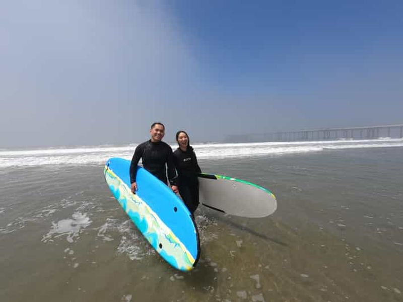Billet Venice Beach : 2 heures de cours de surf privé avec moniteur