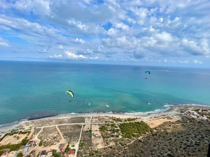 Billet Alicante : expérience de parapente en tandem