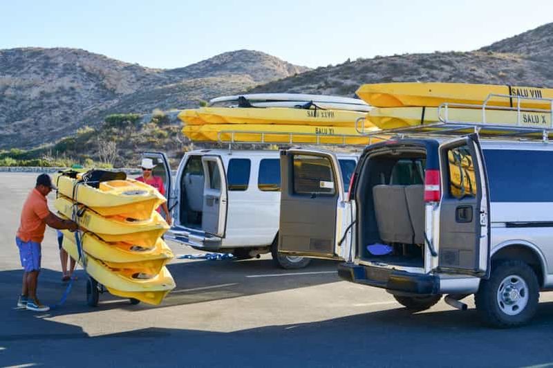 Billet Cabo : Demi-journée de kayak et de plongée en apnée à Santa Maria et dans la baie de Chileno