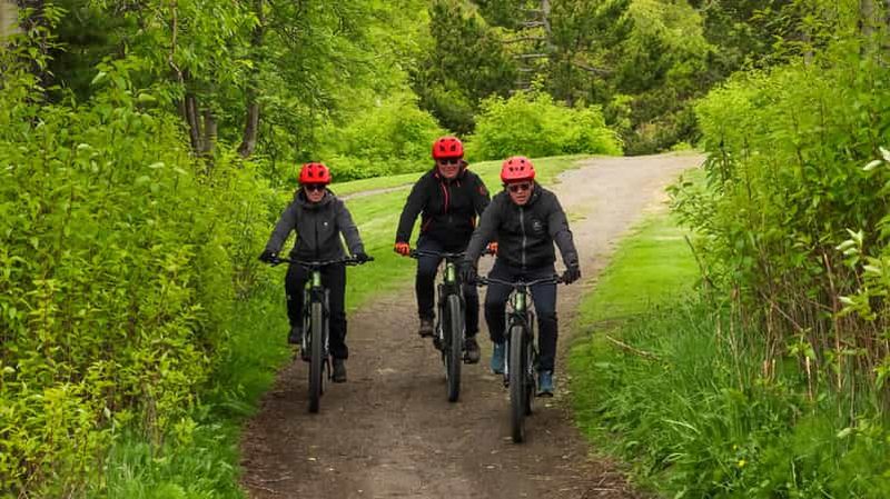 Billet Akureyri : visite en vélo électrique avec entrée à la lagune forestière