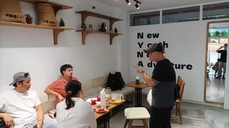 Billet Hanoï : visite à pied, rue du train et cours de café à l'œuf NYNA