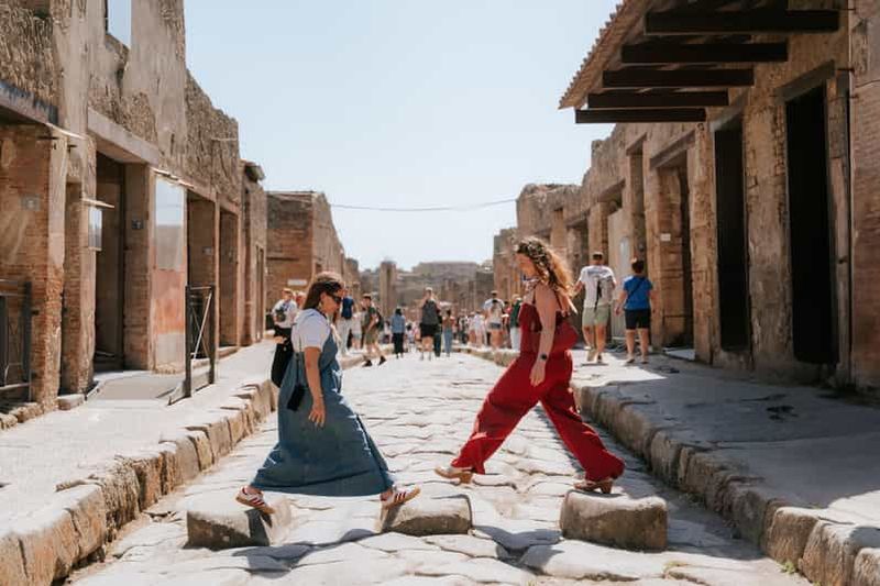 Billet Depuis Rome : excursion d'une journée à Pompéi et sur la côte amalfitaine
