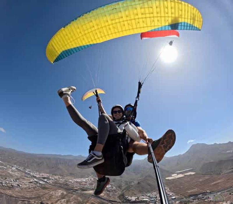 Billet Tenerife : parapente en tandem à Adeje avec transfert hôtel