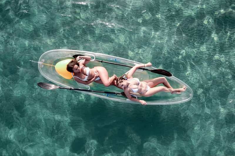 Billet Zante : expérience d'observation des tortues en kayak transparent