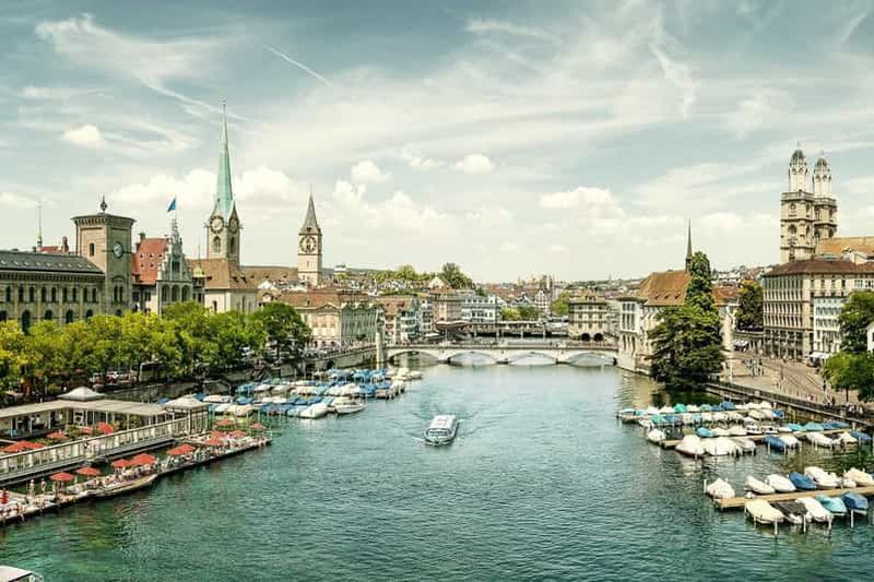 Billet Zurich : visite citadine, croisière et visite de la Maison du chocolat Lindt