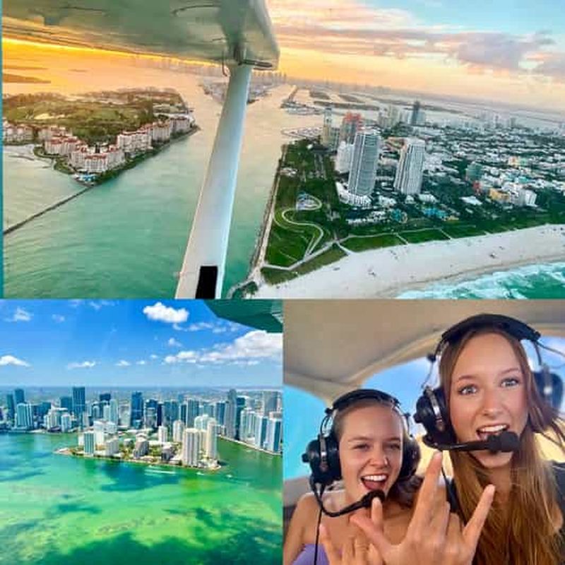 Billet Miami : visite guidée privée de 35 minutes en avion au-dessus de South Beach