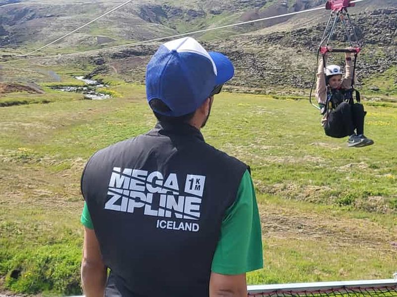 Billet Reykjavik : Mega Zipline Adventure