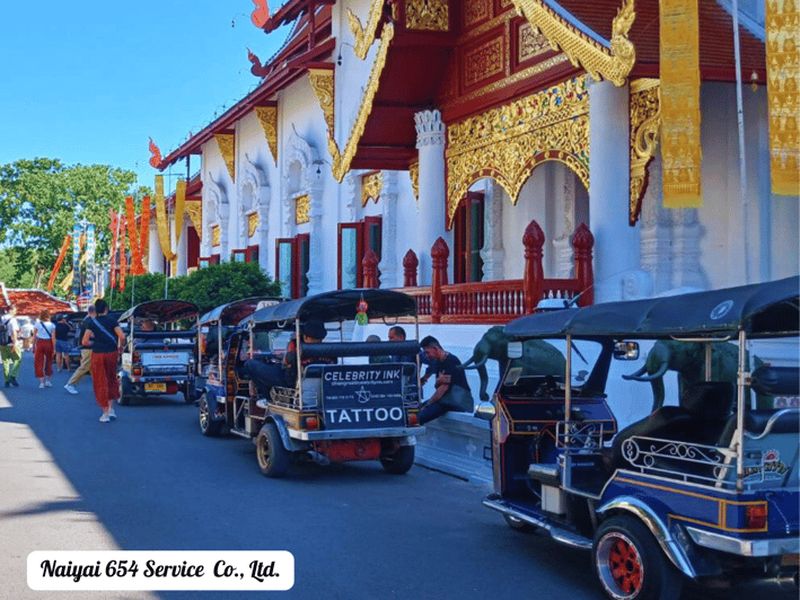 Billet Chiang Mai : Visite privée de la ville en tuk-tuk