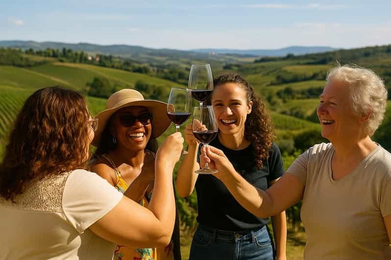 Billet Florence : grande route des vins et de l'huile d'olive du Chianti avec déjeuner