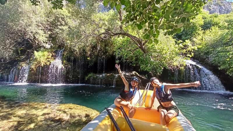 Billet Split : rafting en petit groupe sur la rivière Cetina et visite de grottes