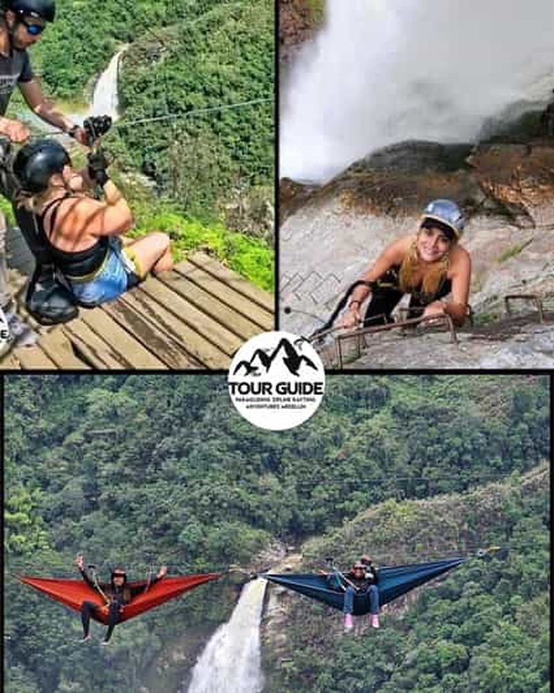 Billet Medellín : via ferrata, hamacs, cascade, tyrolienne et déjeuner