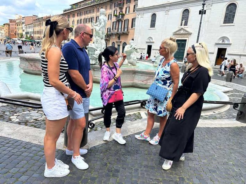 Billet Rome : visite matinale en petit comité avec la fontaine de Trevi