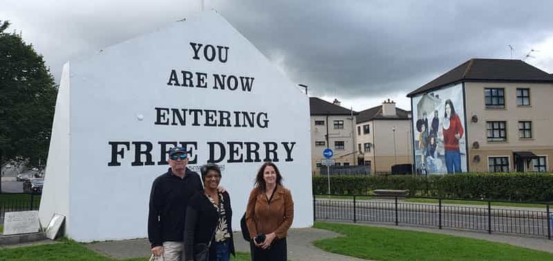 Billet Derry City : La visite à pied du Bogside.