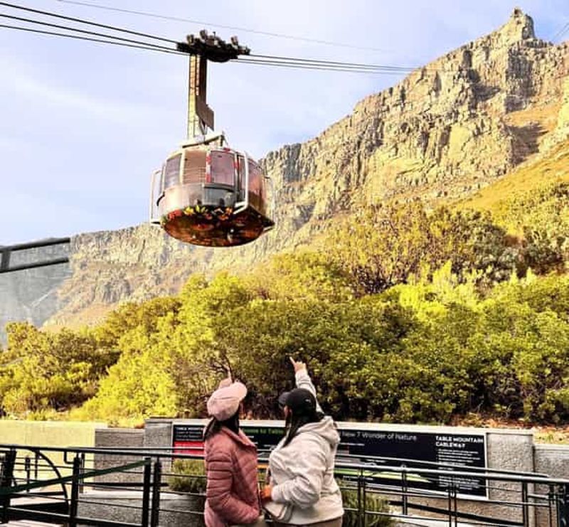 Billet Le Cap : Montagne de la Table, dégustation de chocolat chaud et visite citadine