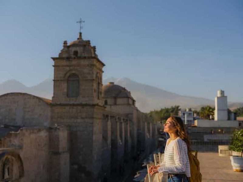 Billet Visite guidée à pied d'Arequipa à l'heure dorée avec dégustation de café
