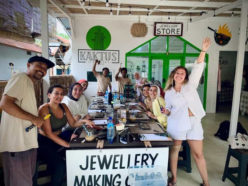 Billet Gili Air : atelier de fabrication de bijoux en argent Kaktus