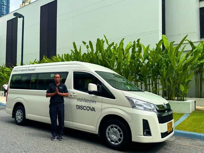 Billet Bangkok : De l'aéroport Suvarnabhumi à l'hôtel en van et en WiFi