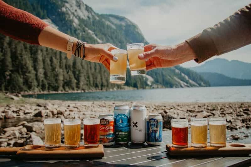 Billet Vancouver : Tour d'hélicoptère avec dégustation de bière dans l'arrière-pays