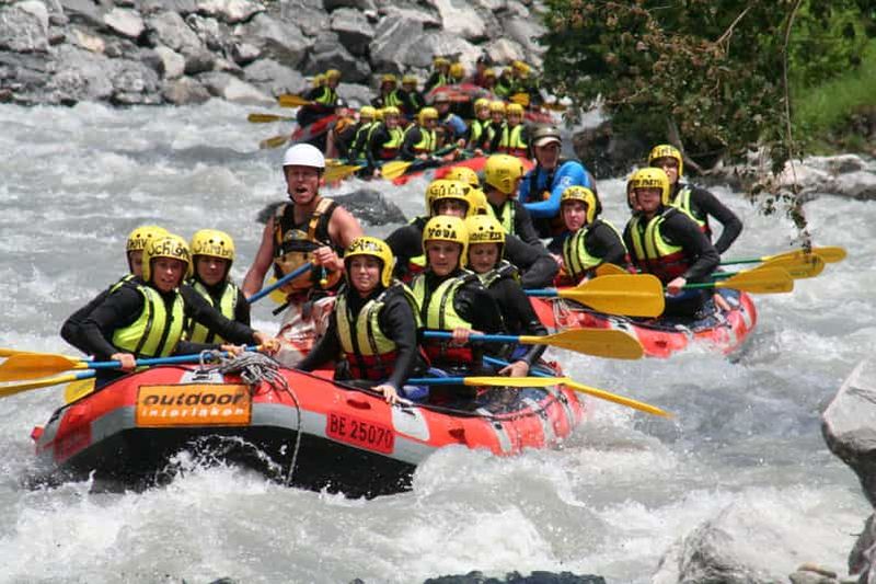 Billet Depuis Lucerne : aventure de rafting à Interlaken