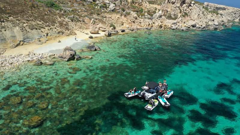 Billet Mellieha : excursion en jet ski à Comino et au lagon bleu