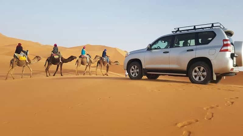 Billet Au départ d'Agadir : Circuit en Jeep 4×4 dans le désert du Sahara avec déjeuner