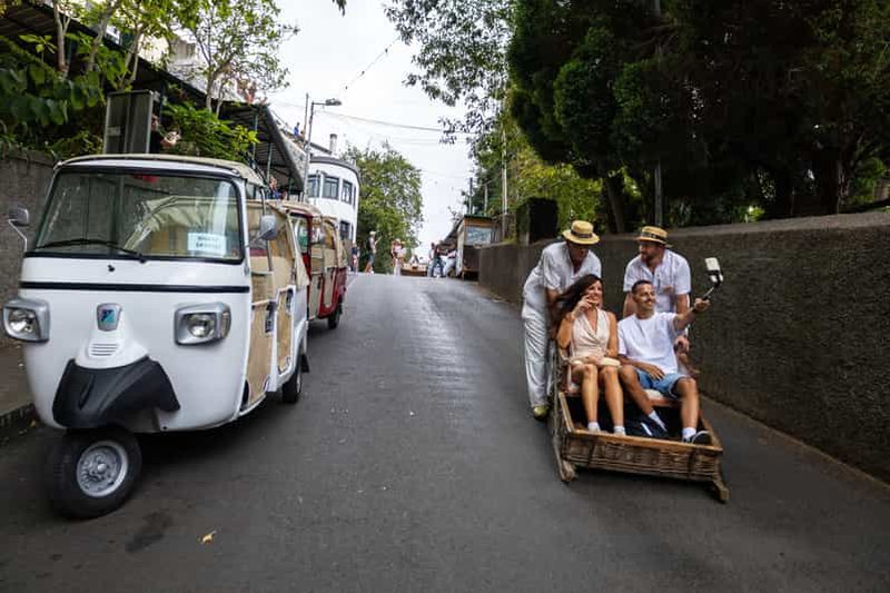 Billet Funchal : visite guidée en tuk-tuk, luge et vieille ville