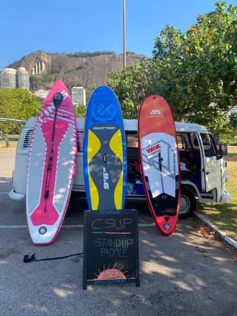 Billet Rio : SUP Paddleboarding avec transfert en VW Kombi Transporter