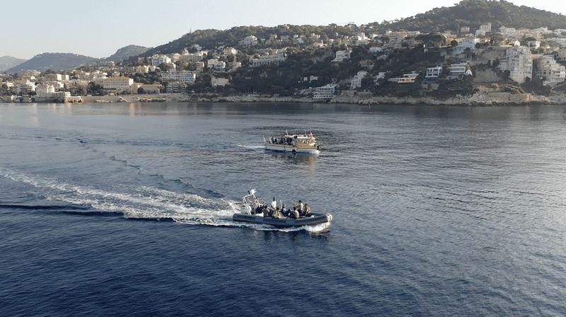 Billet Nice : Excursion en bateau rapide avec masque et tuba dans la baie de Villefranche