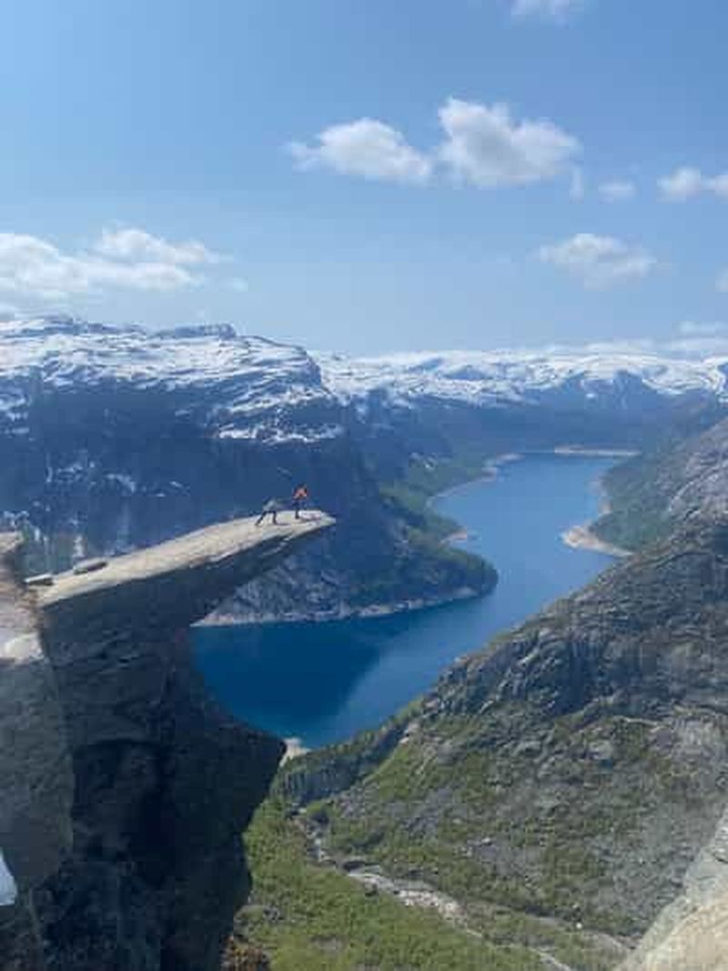 Billet Une journée complète de randonnée de Bergen à Trolltunga