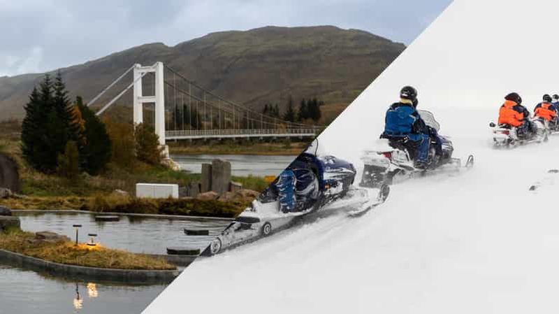 Billet Visite d'une journée en motoneige sur le glacier et lagon de Laugaras depuis Reykjavik