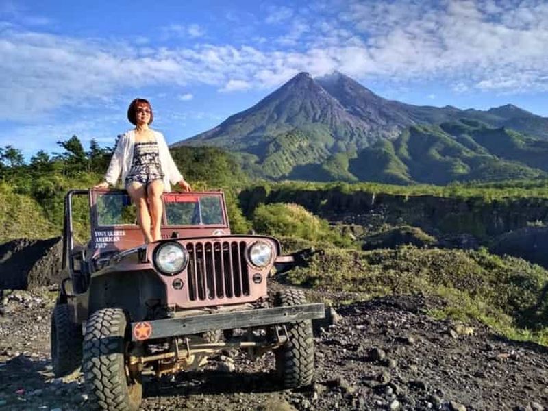 Billet Yogyakarta : excursion au mont Merapi en jeep 4x4