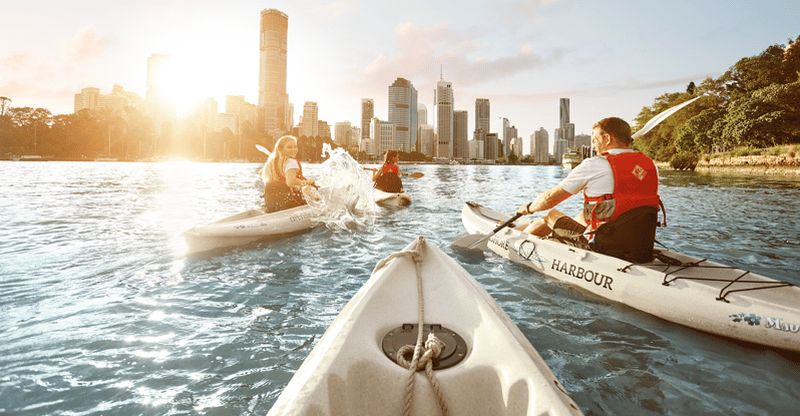 Billet Brisbane : visite guidée en kayak de rivière