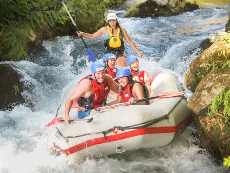 Billet Split : rafting sur la rivière Cetina avec saut de falaise et visite de grottes