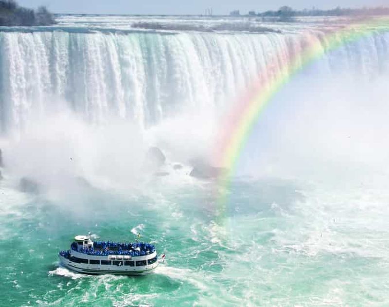 Billet Au départ de Toronto : visite en bus des chutes du Niagara avec croisière